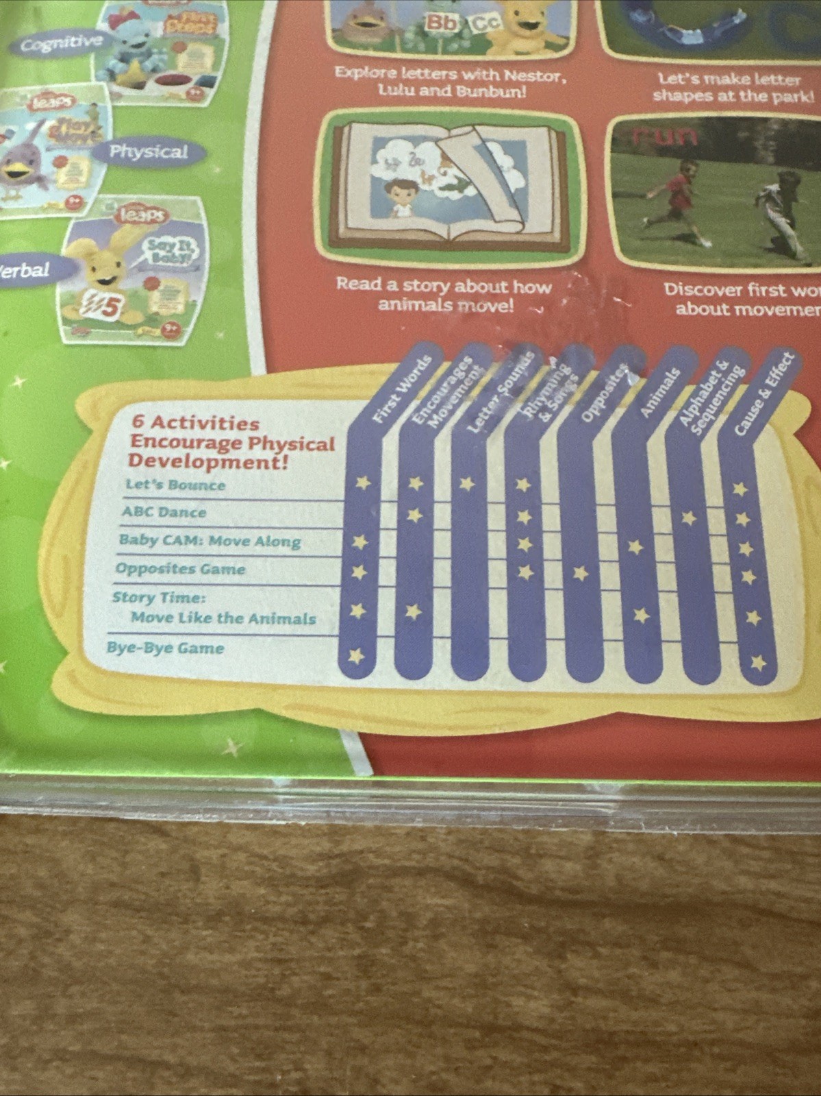 Leap Frog Baby – Little Leaps Play & Move DVD – NEW / SEALED 9+months