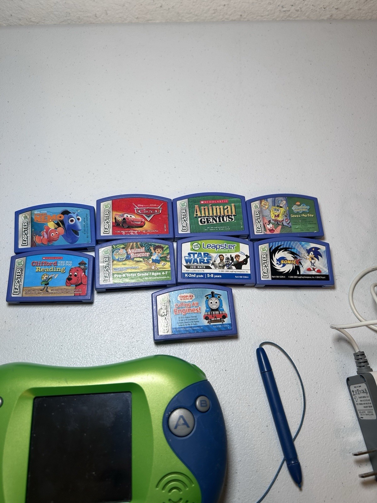 LeapFrog LEAPSTER 2 Learning System + 9 Games Turns On But Read Description