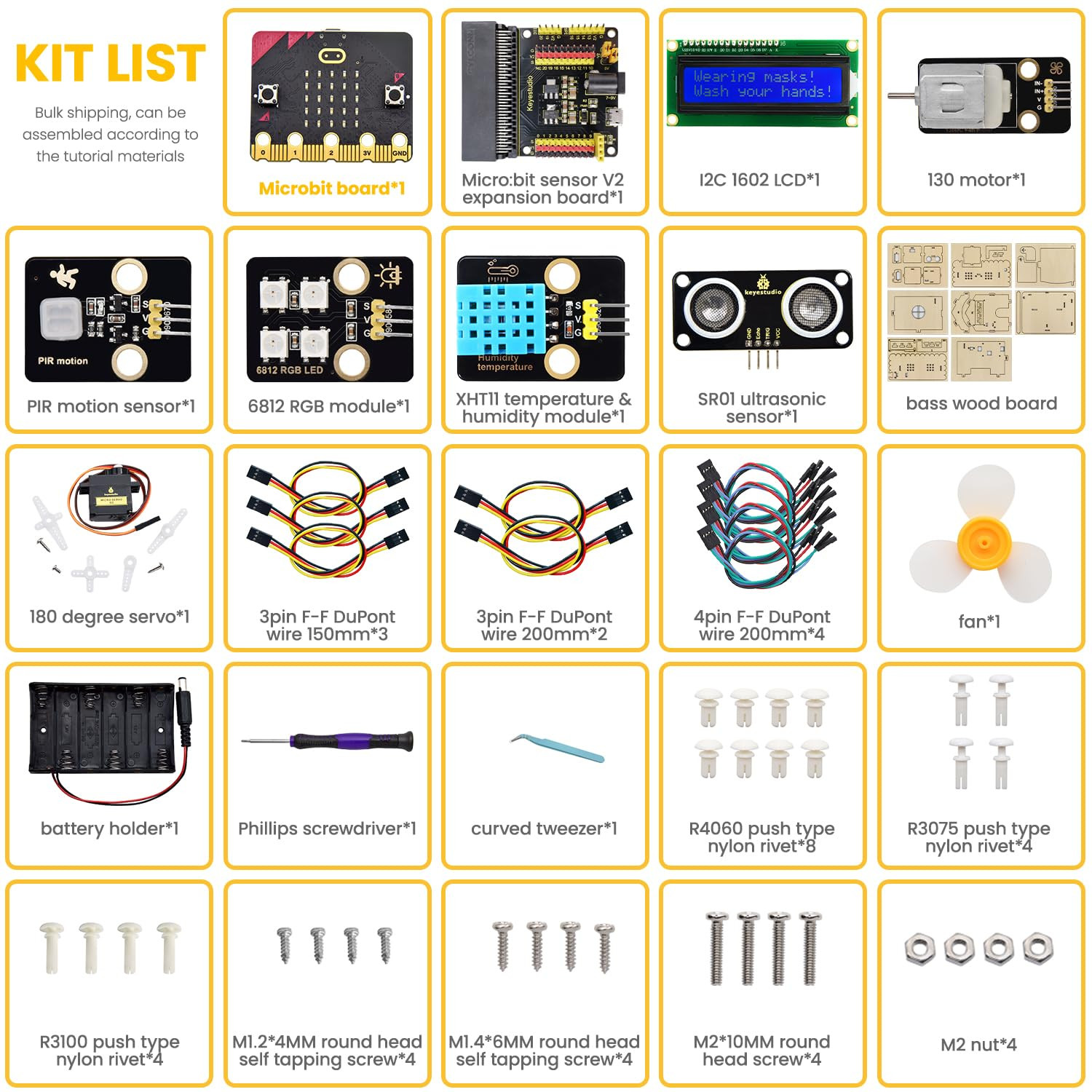 Microbit V2 Smart Home Kit for Coding Projects & Building Fun