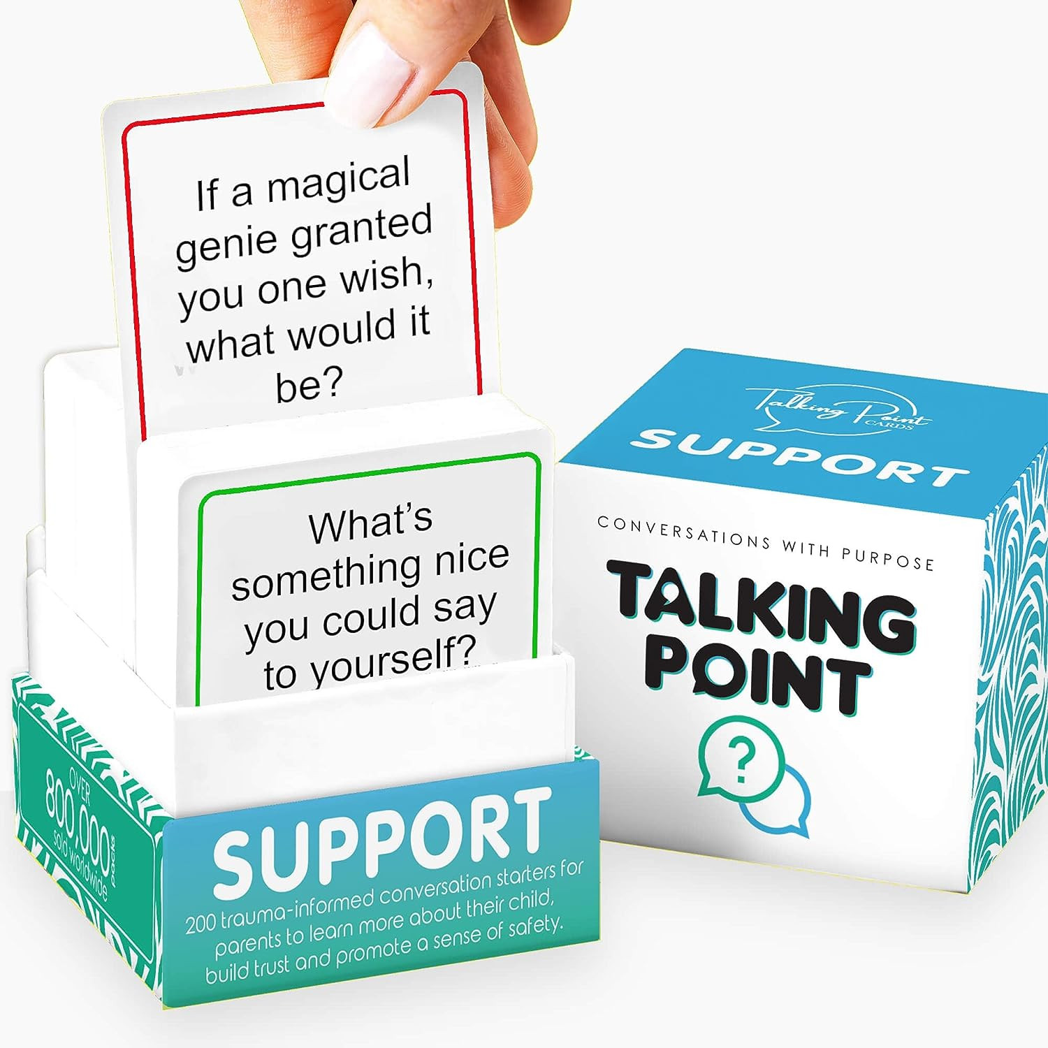 200 Conversation Starter Cards for Therapy, Counseling & Family Connection | Cou