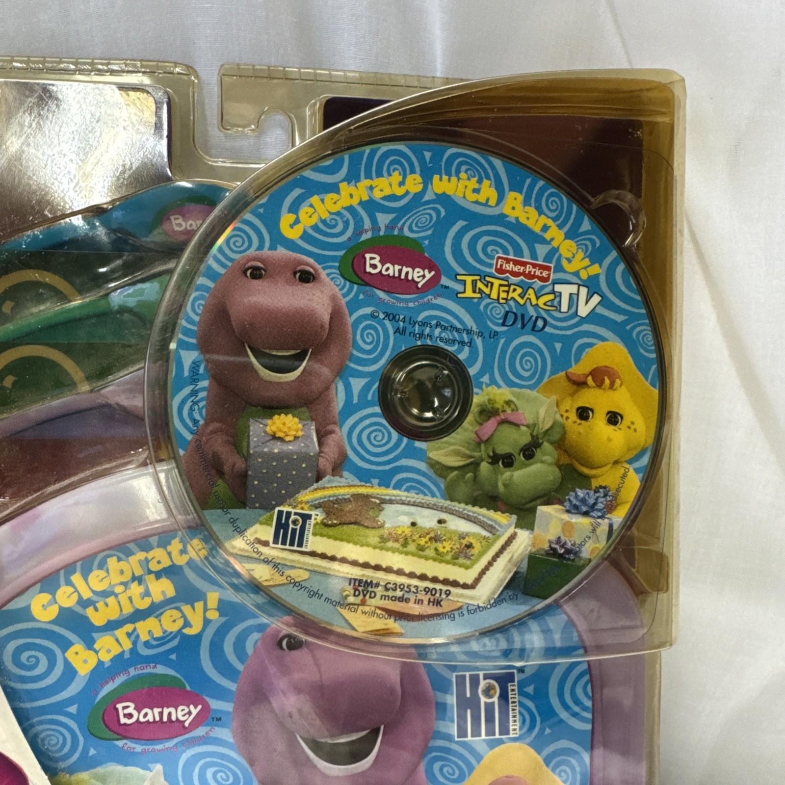 Fisher Price InteracTV Barney and Friends Kids DVD Based Learning System BN15