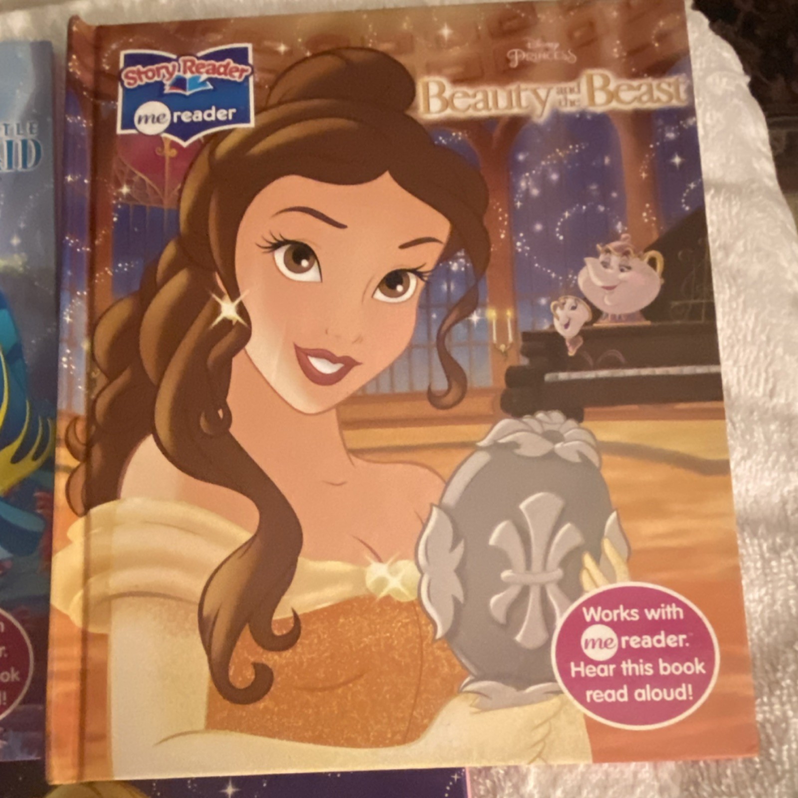 Story Reader meReader Disney Princess Books Set Aladdin Little Mermaid