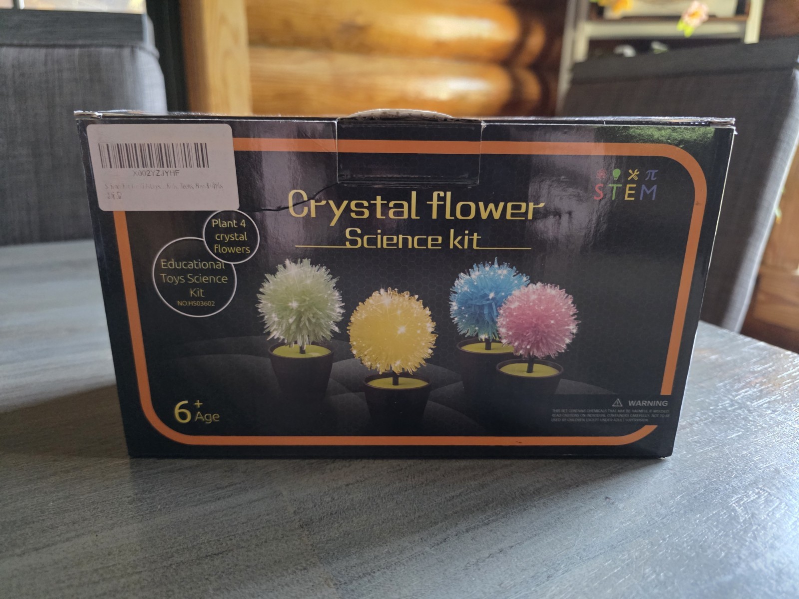 Crystal Flower Science Kit For Kids STEM Hands On Learning