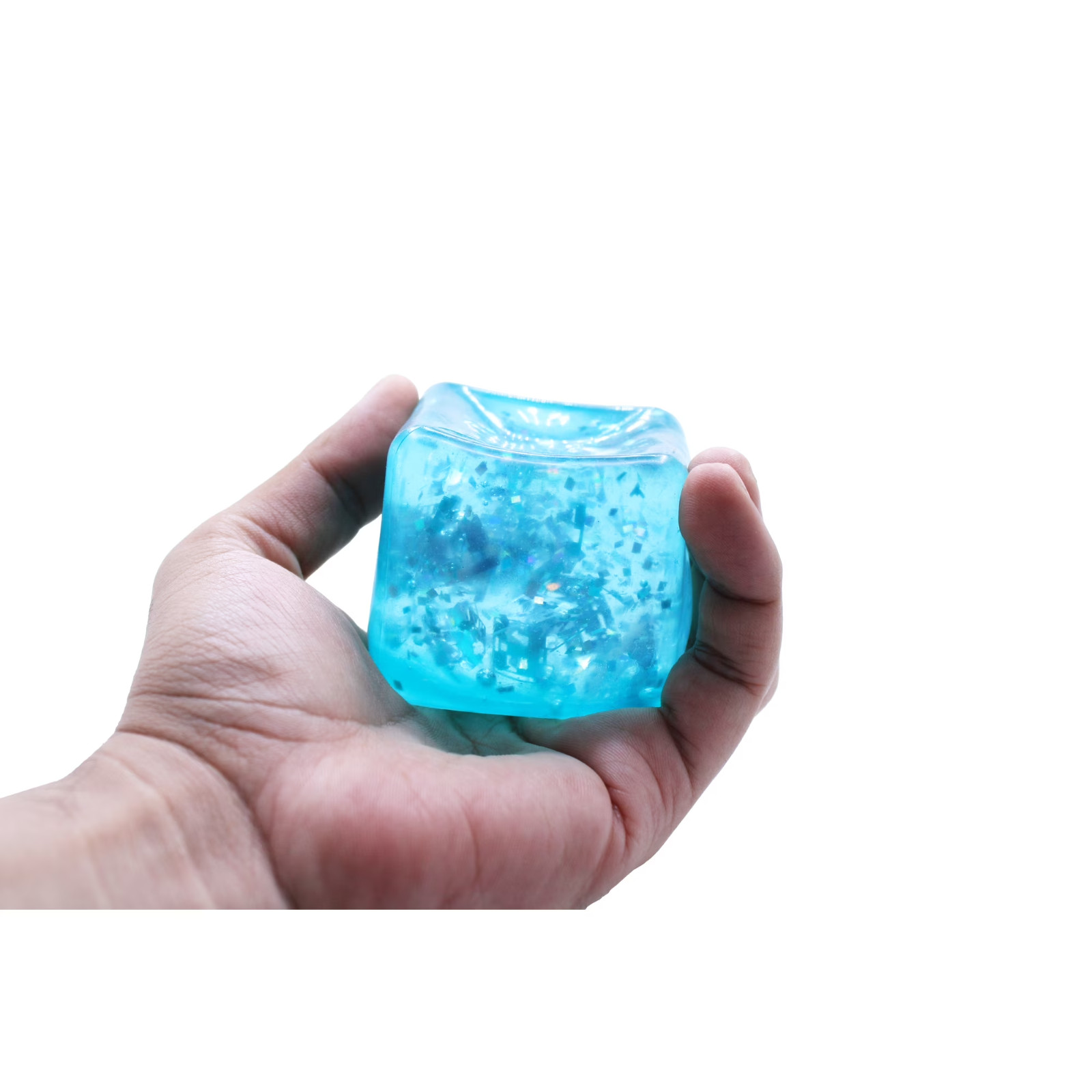 Minecraft Jelly Cube VIRAL Fidget Squishy – Pick Your Color (Similar to NeeDoh)