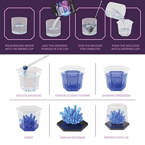 DAN&DARCI CRYSTAL GROWING KIT FOR KIDS SCIENCE EXPERIMENTS GIFTS – DD-062