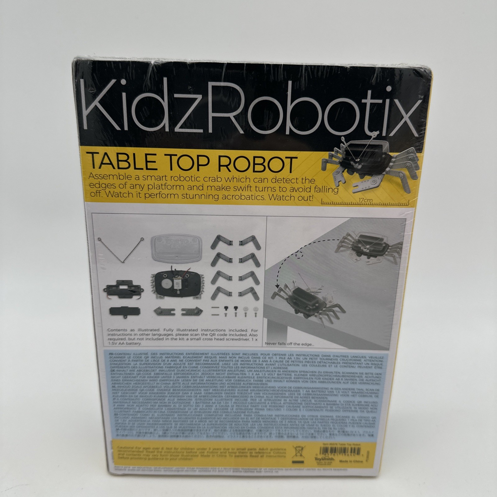 4M Table Top Robot Crab Kidzrobotix STEAM In Sealed Box