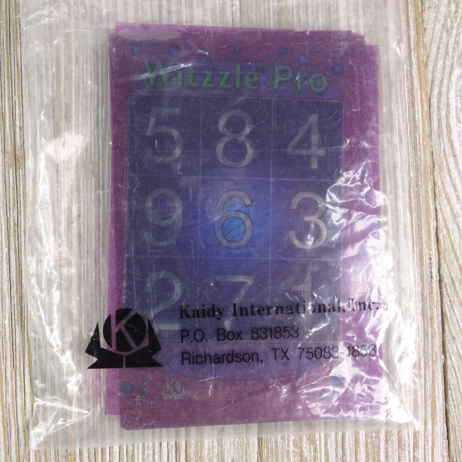 Witzzle Pro KDY 707 Card Dice Game – Kady Educational Resources Learning Math