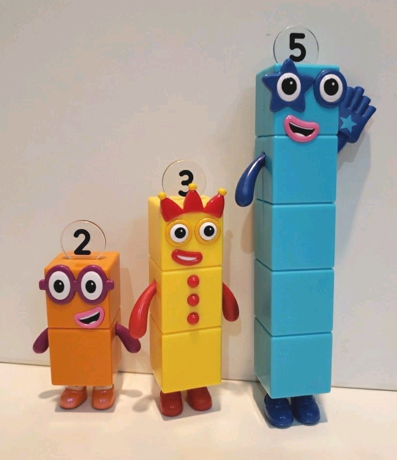 Hand 2 Mind Number Blocks # 2 #3 #5 Orange Yellow Blue