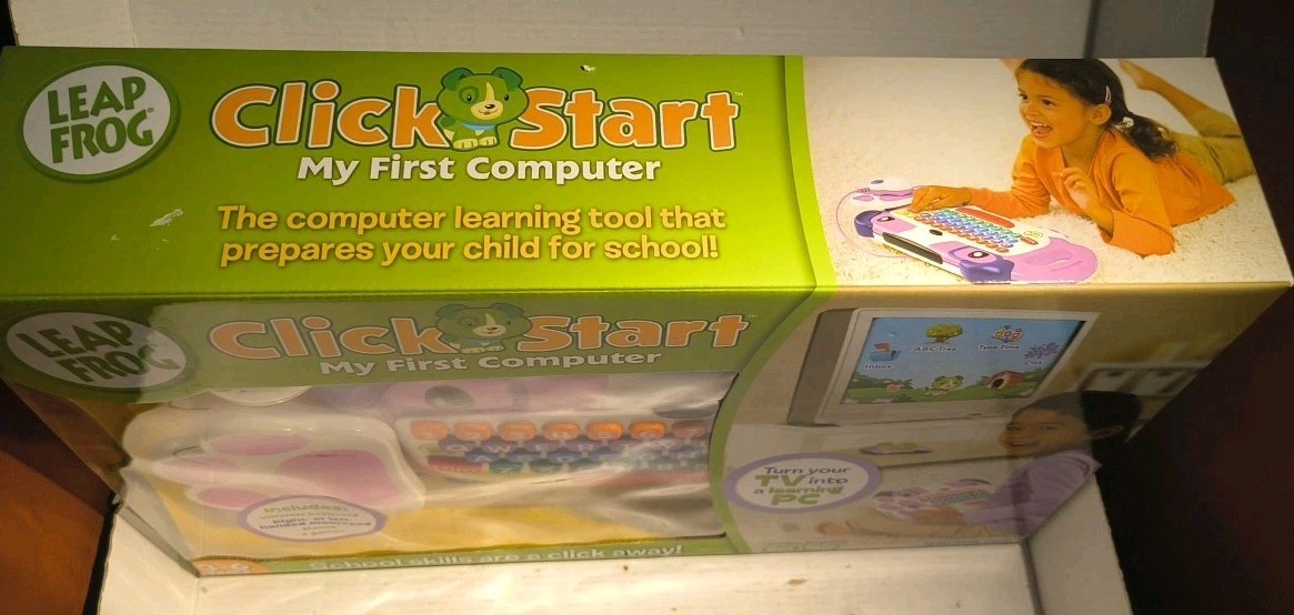 LeapFrog Clickstart My First Computer Wireless Keyboard NEW & SEALED Educational