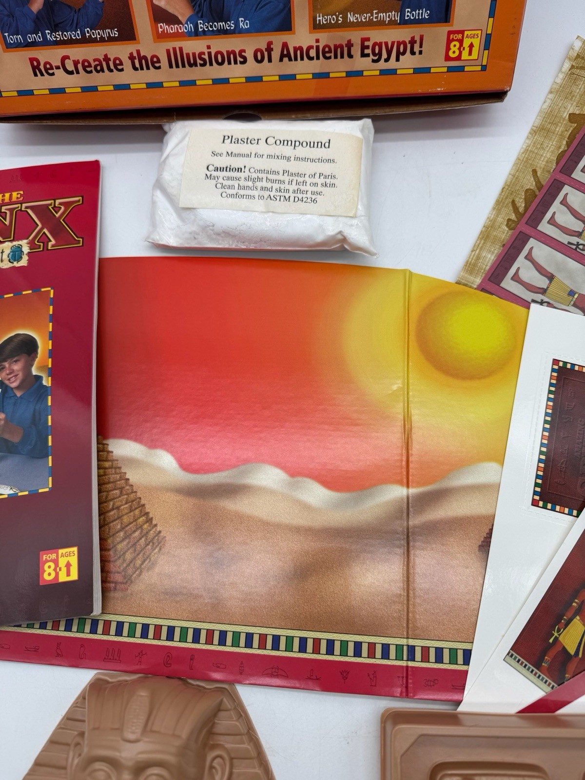Vintage 1998 MYSTERIES OF THE SPHINX The Magic of Ancient Egypt Educate COMPLETE