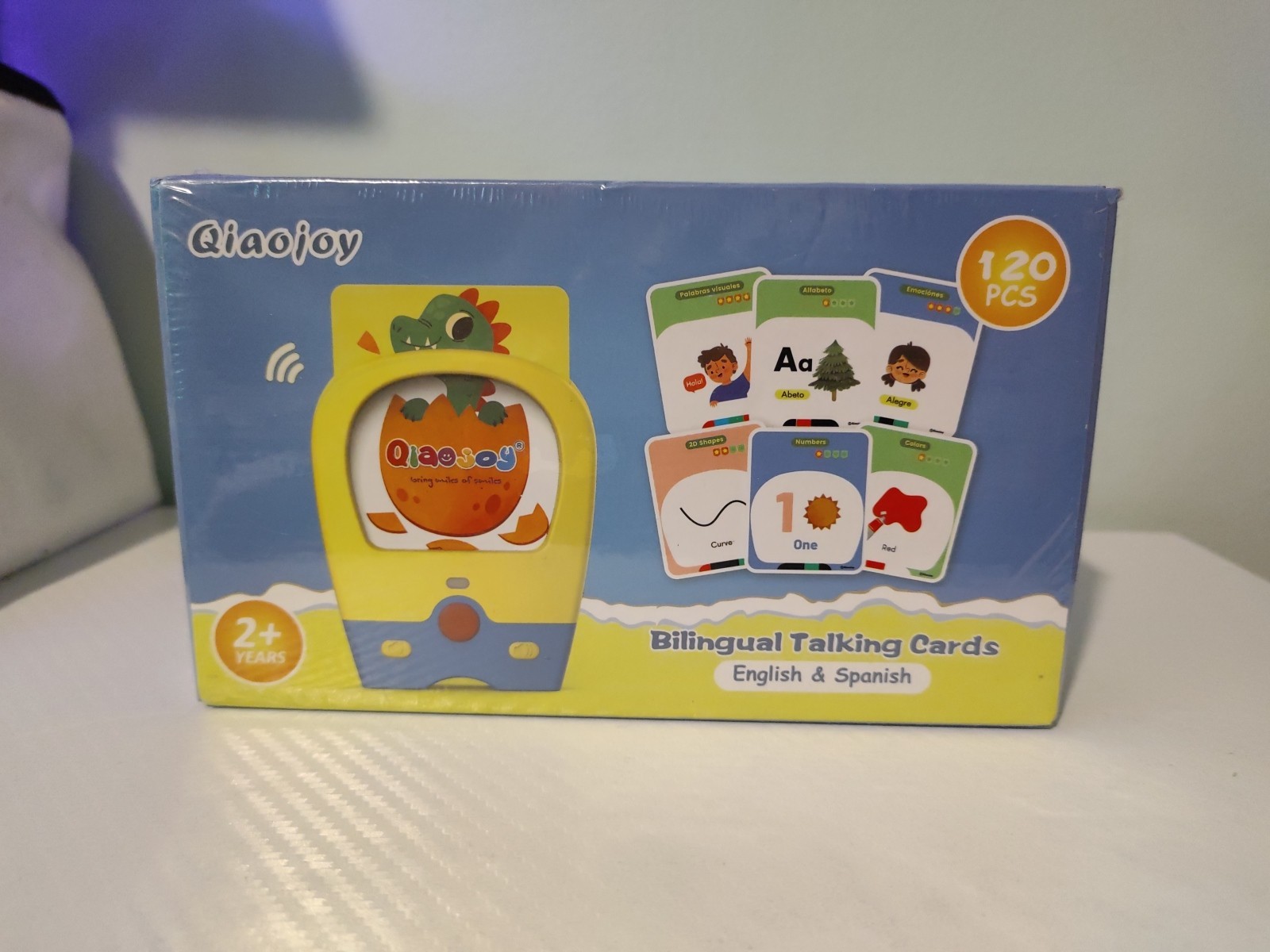 Bilingual Talking Flash Cards English Spanish Toddler Learning Toys Speech