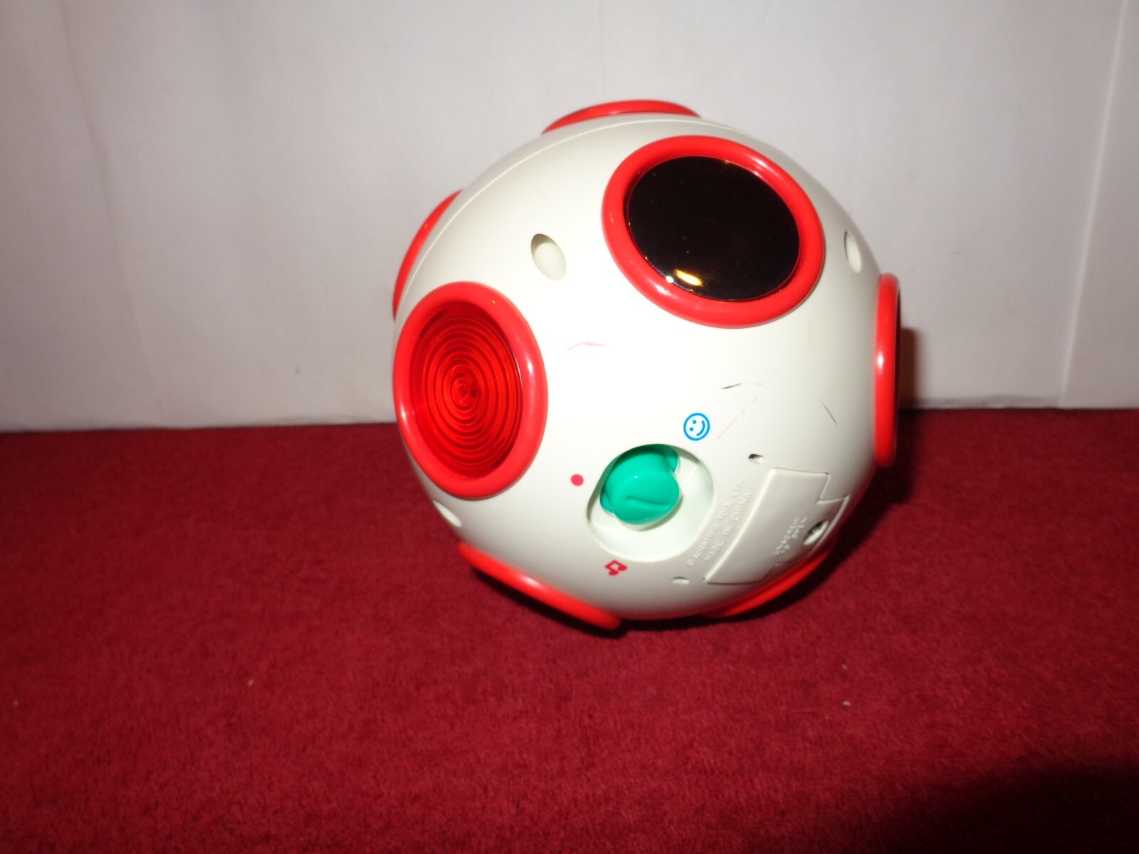 6 in TALK & LEARN BABY BRIGHT BALL -FUN TOY GOOD WORKING CONDITION TESTED – L224