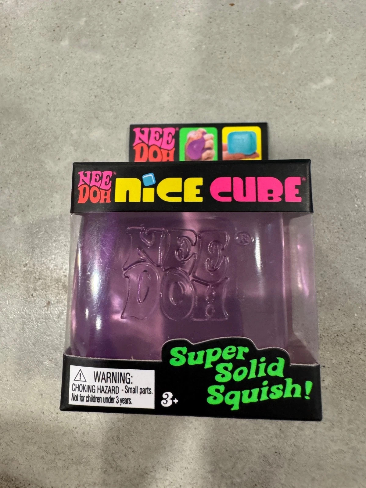 NeeDoh Nice Cube Purple- Brand NEW!