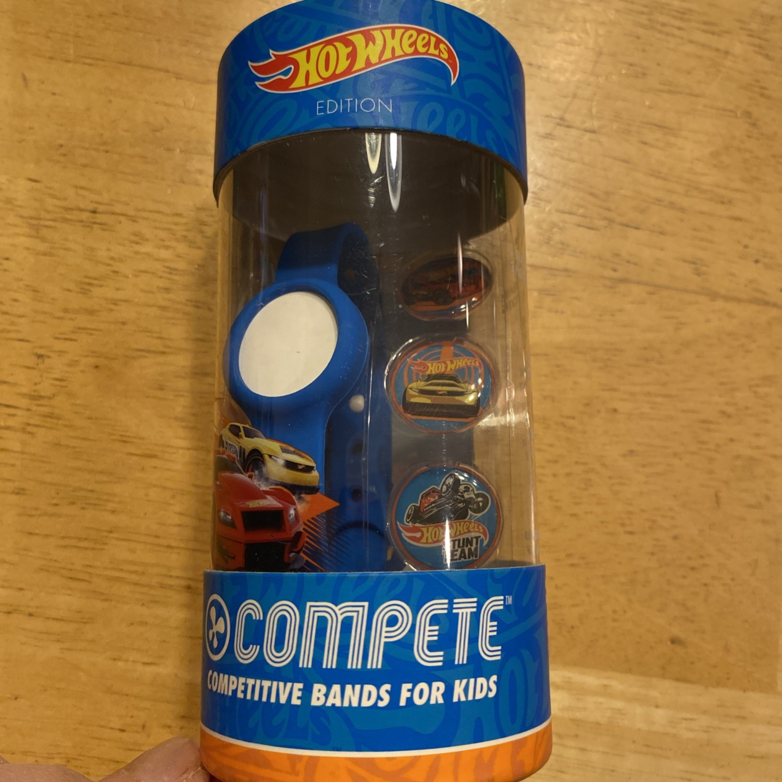 Nabi Hot Wheels Edition Compete Competitive Band for Kids – Blue *NEW IN BOX