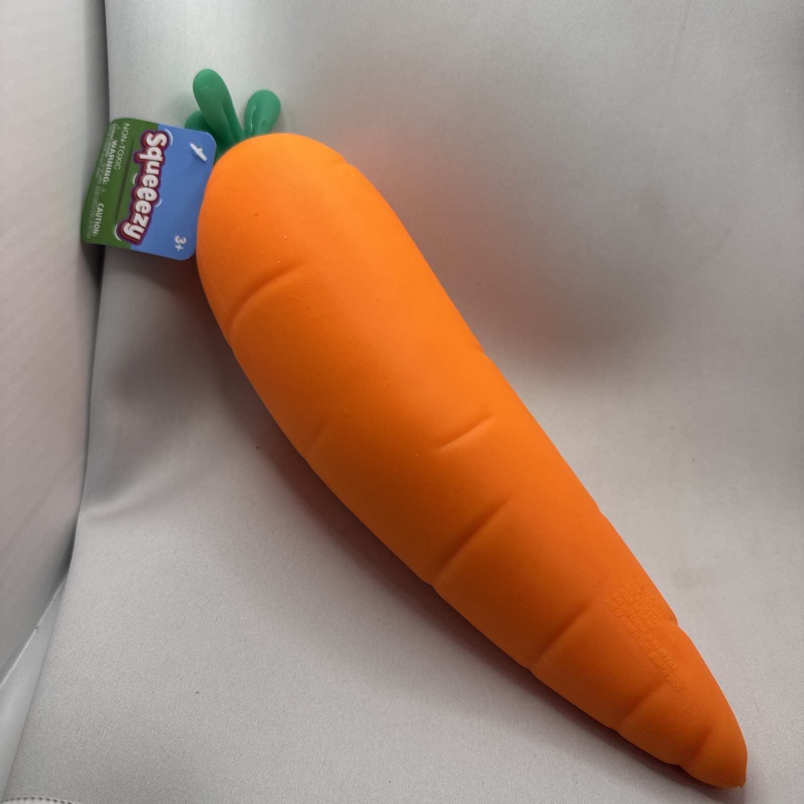 Sunny Days (Lot of 2) Squish Hot Dog 2 in 1 Squeeze Toy and Squeezy Carrot