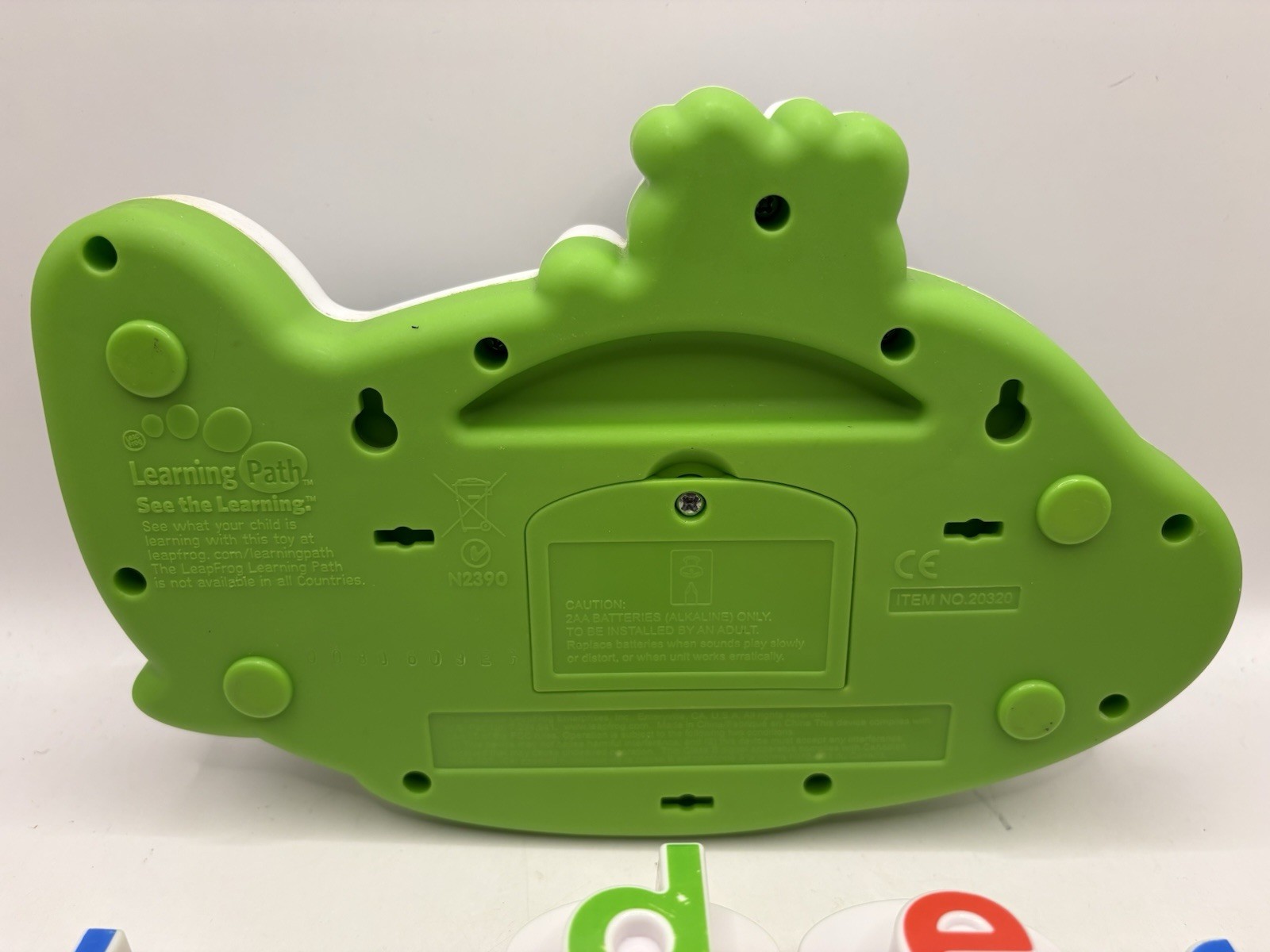 LeapFrog Magnetic Fridge Phonics Jet Plane Letters Word Alphabet Works READ!