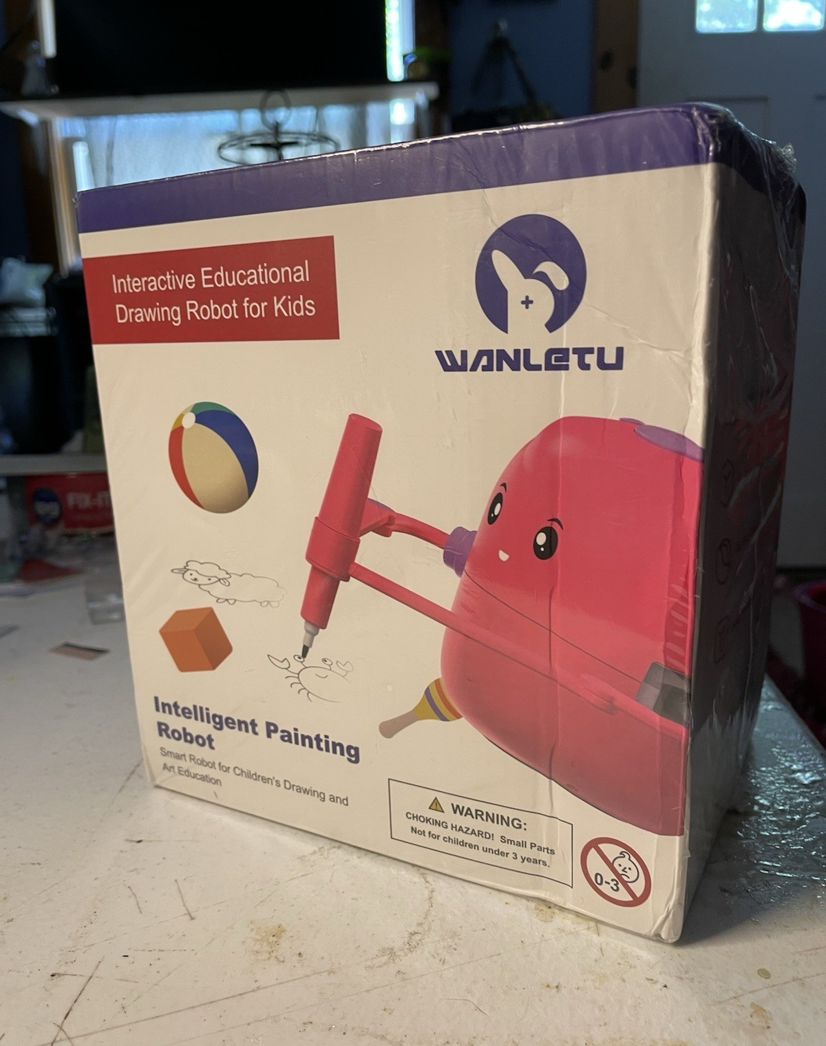 WANLETU Smart Drawing Robot Interactive Educational, Q01 Ages 3-8