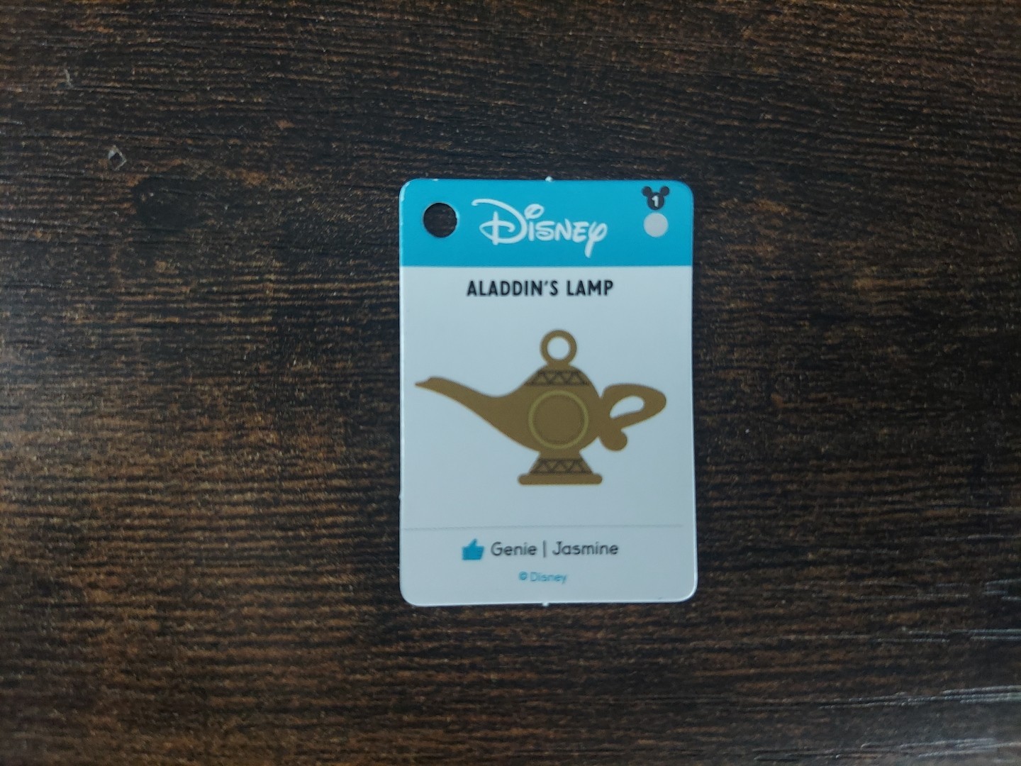 Disney Pop It! Mystery Bag Aladdin’s Lamp Mini Sensory Toy, Card, & Stickers