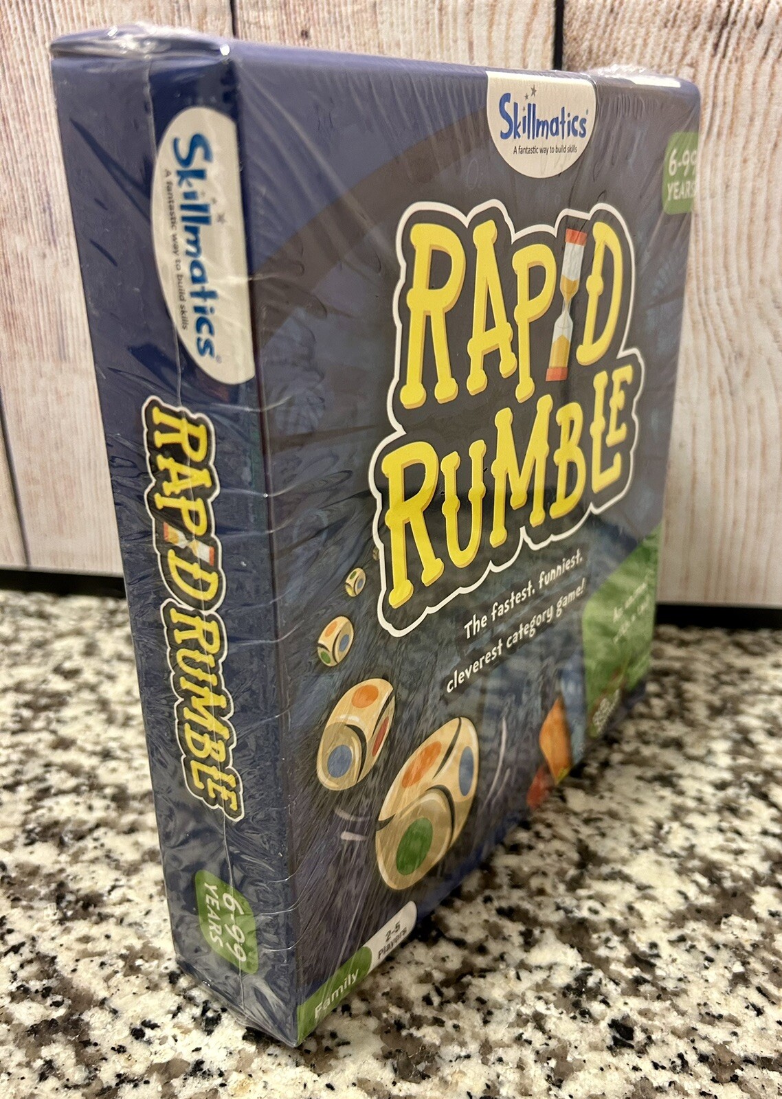 Board Game Rapid Rumble Educational Gifts for 6 Year Old And Up Adults Teens