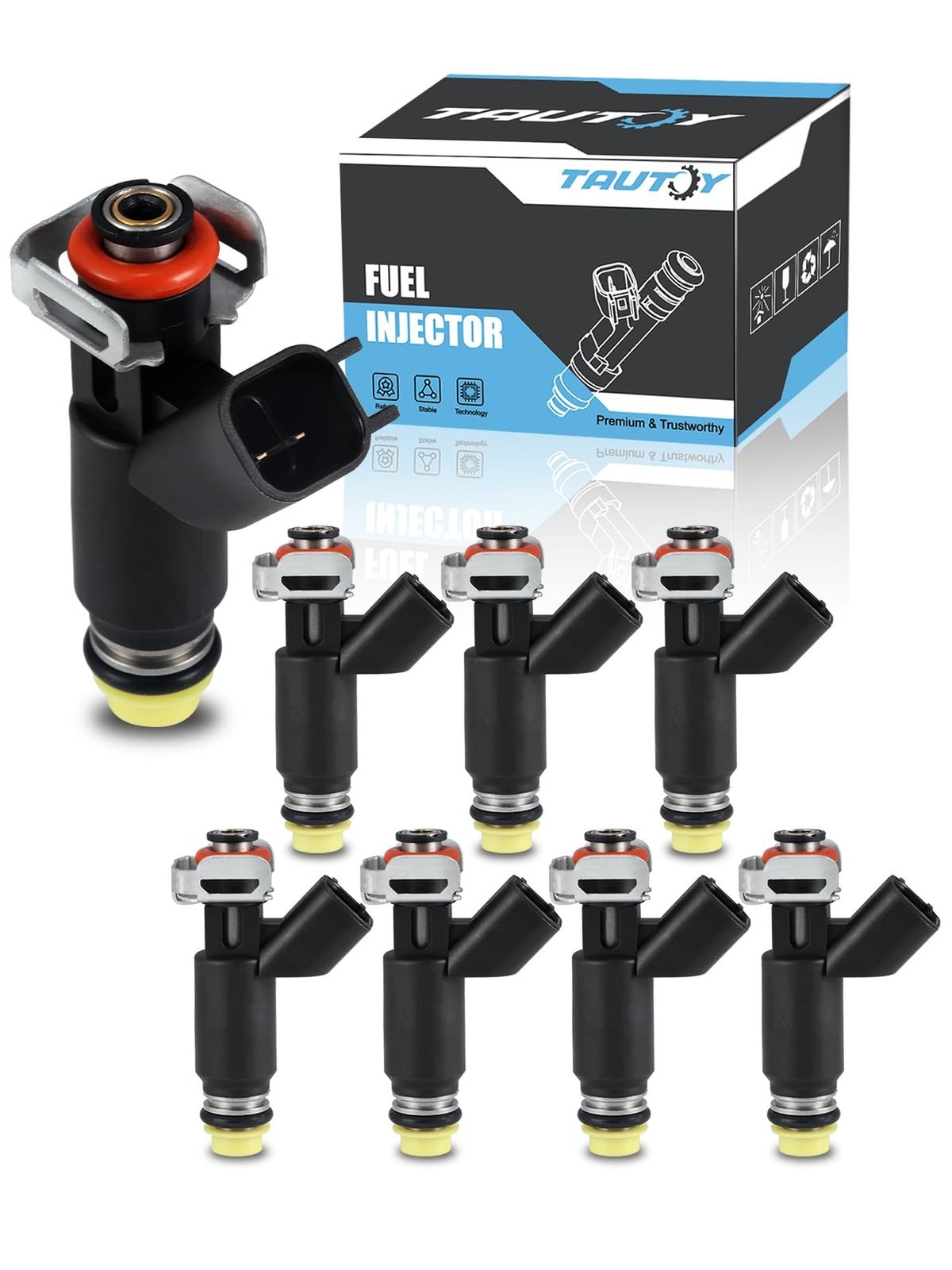 TAUTOY FJ502 Upgraded Fuel Injector 8PCS 5.3L Only For 2006-2007 Chevrolet Av…
