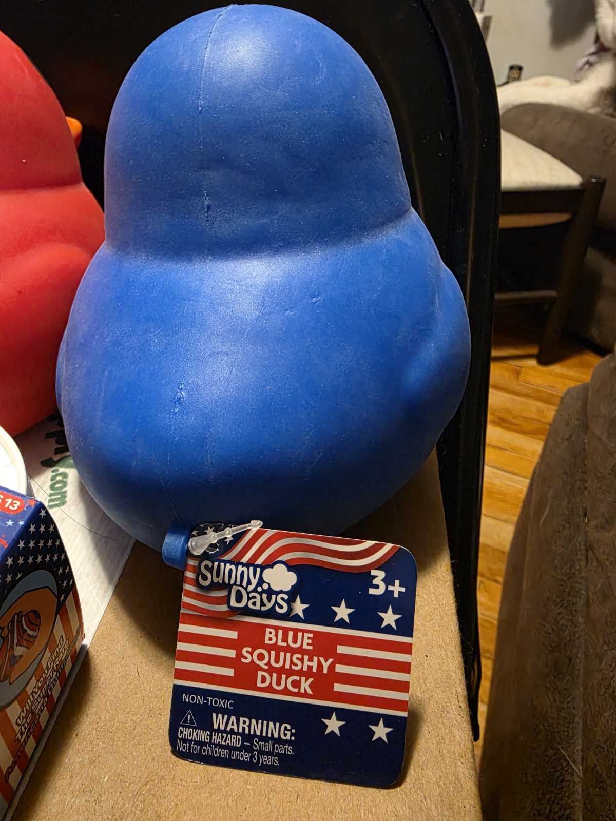 Lot Of RMS Dumpling And Sunny Days Squishy Duck Red, White And Blue ❤️🤍💙
