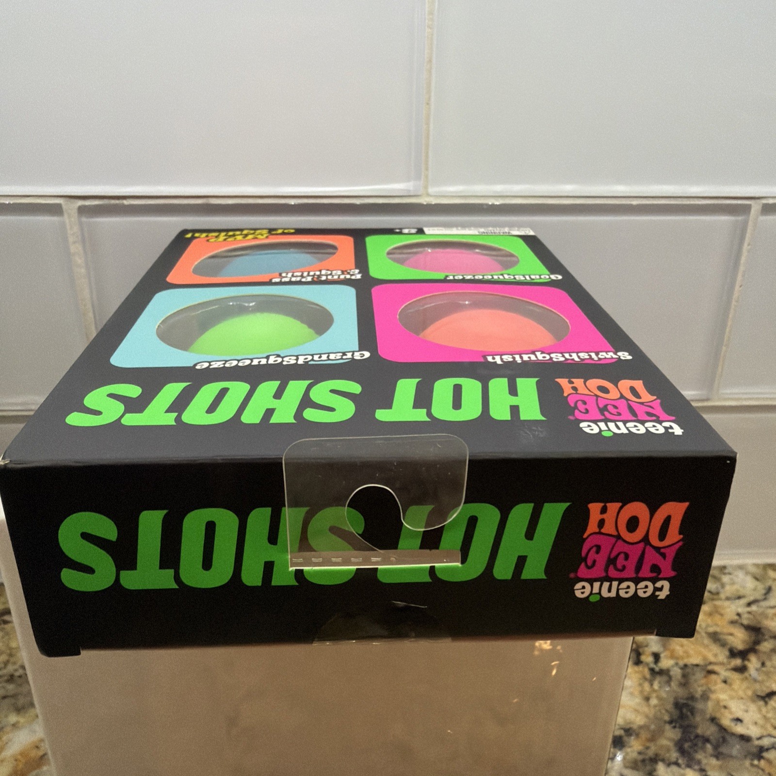 NeeDoh Teenie Hot Shots. Brand New Sealed AUTHENTIC Nee Doh 1 box per order