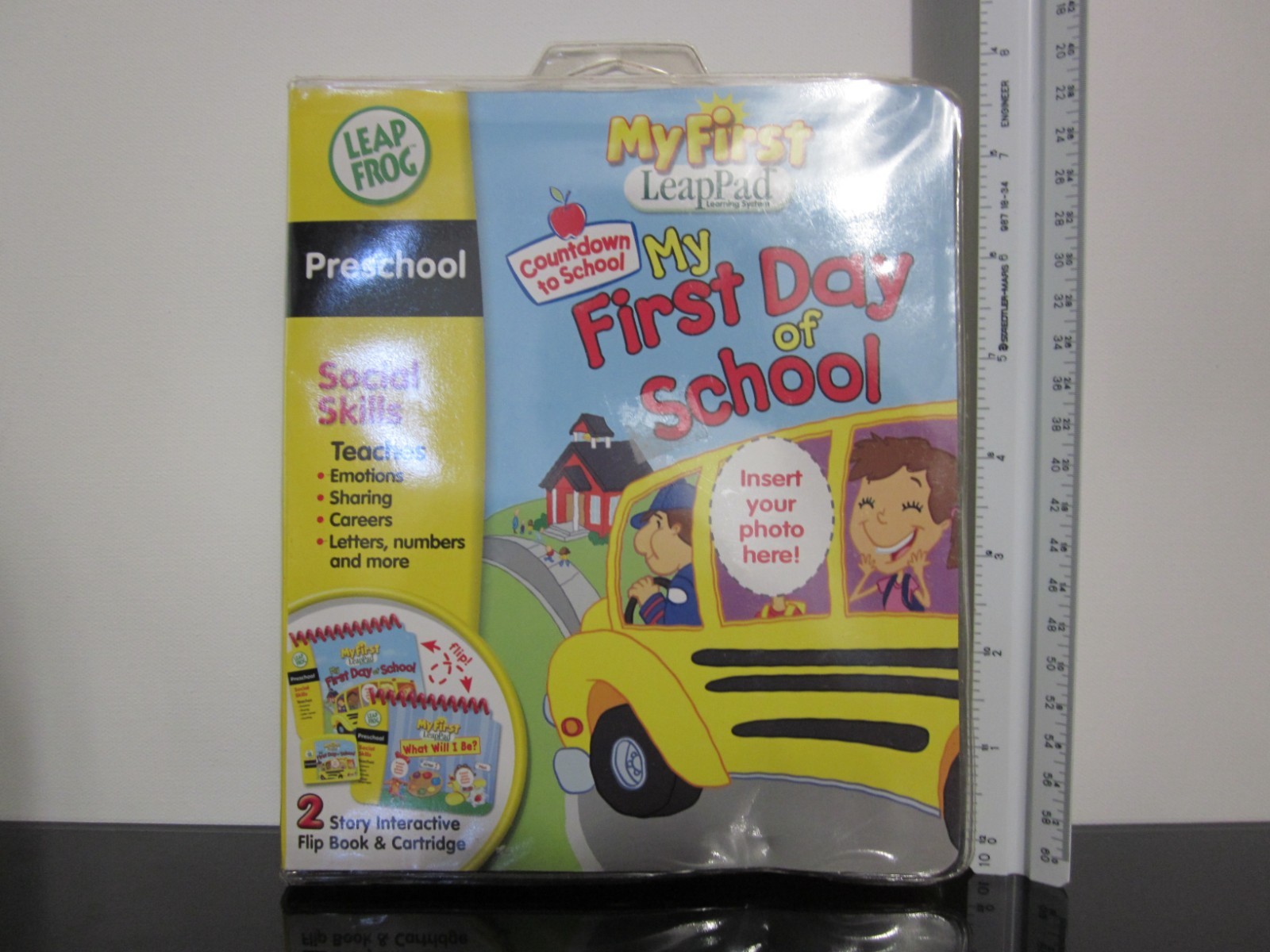 My First LeapPad Preschool Social Skills First Day of School Book Cartridge