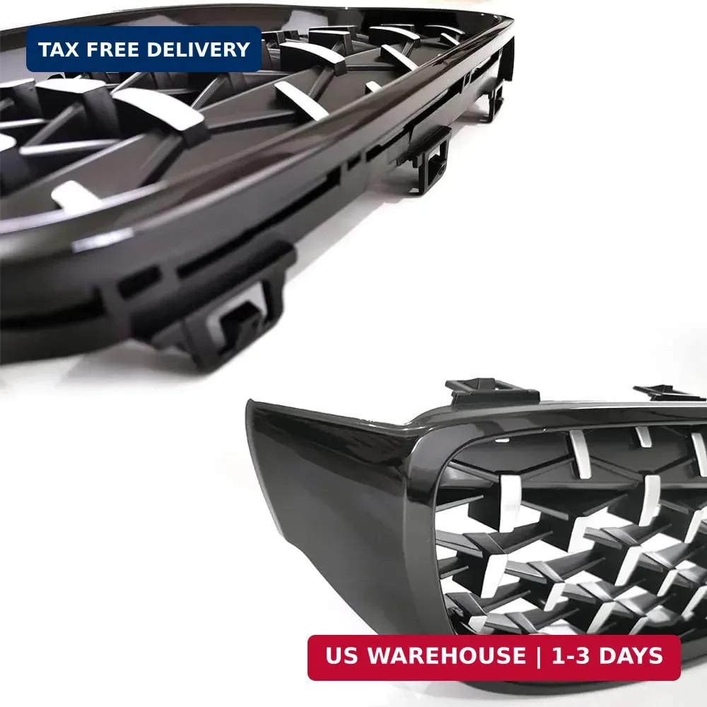 Chrome Diamond Kidney Grill for BMW 4 Series F32 F33 F36 (2014-2019) F82 F83 M3