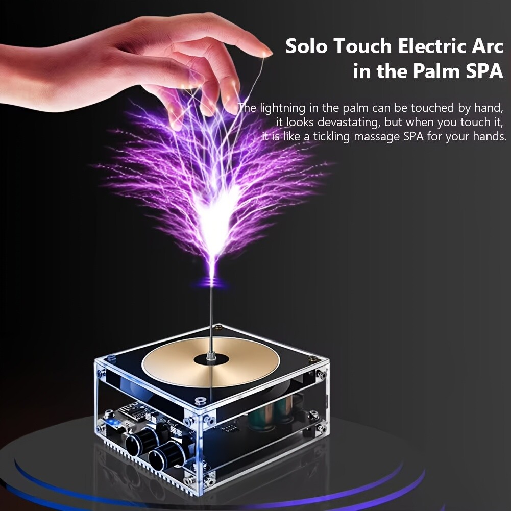 High-Resolution Stereo Tesla Coil Speaker – Lighting Effects