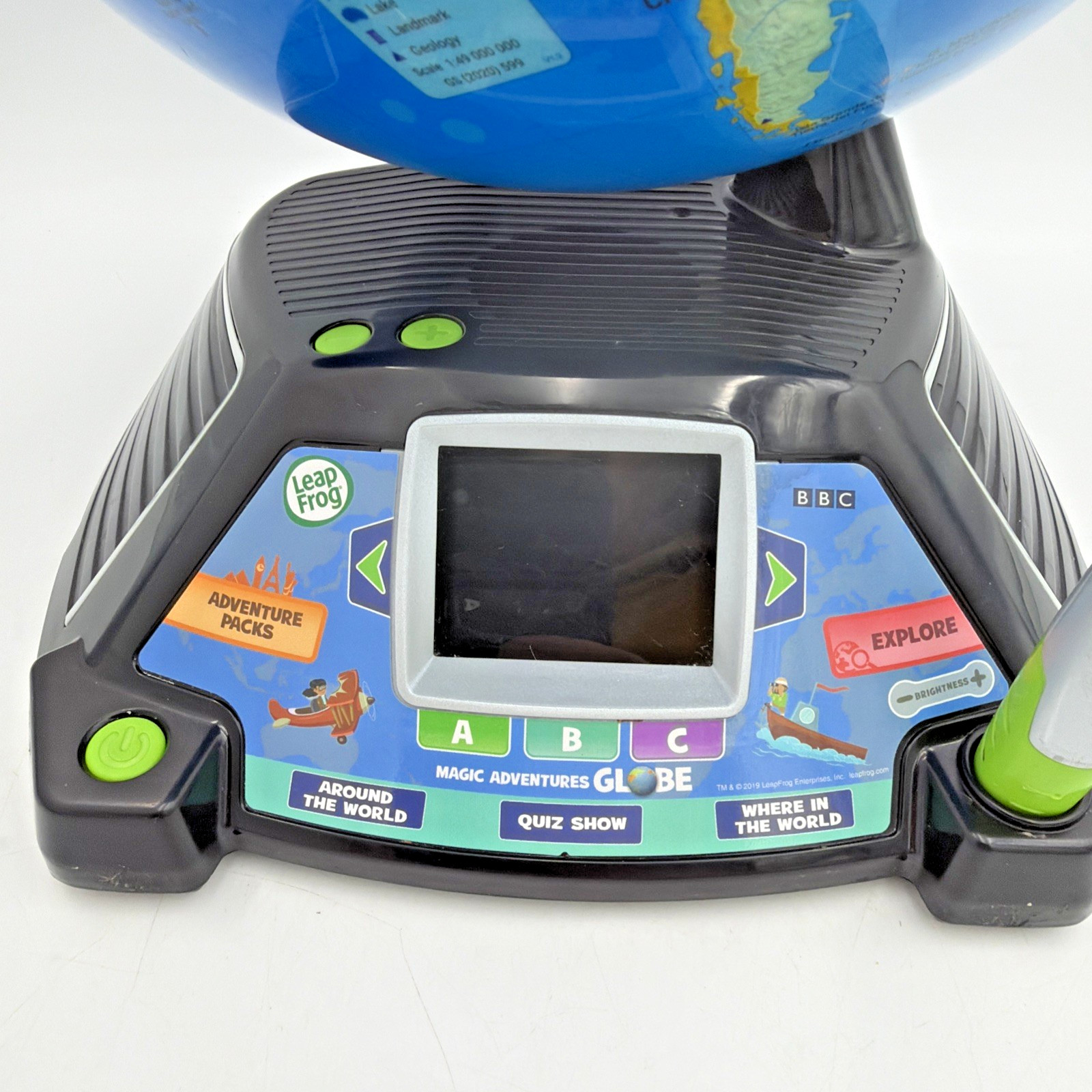 LeapFrog Magic Adventures Globe Educational Interactive STEM Toy Works SEE VIDEO
