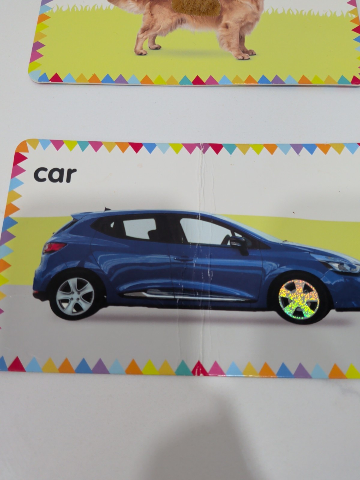 My First Touch and Feel Language Picture Cards First Words READ AS IS