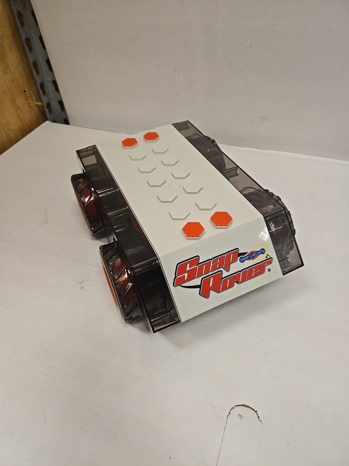 Elenco Snap Circuits Snap Rover Vehicle Base Toy Car Only Reapair STEM White