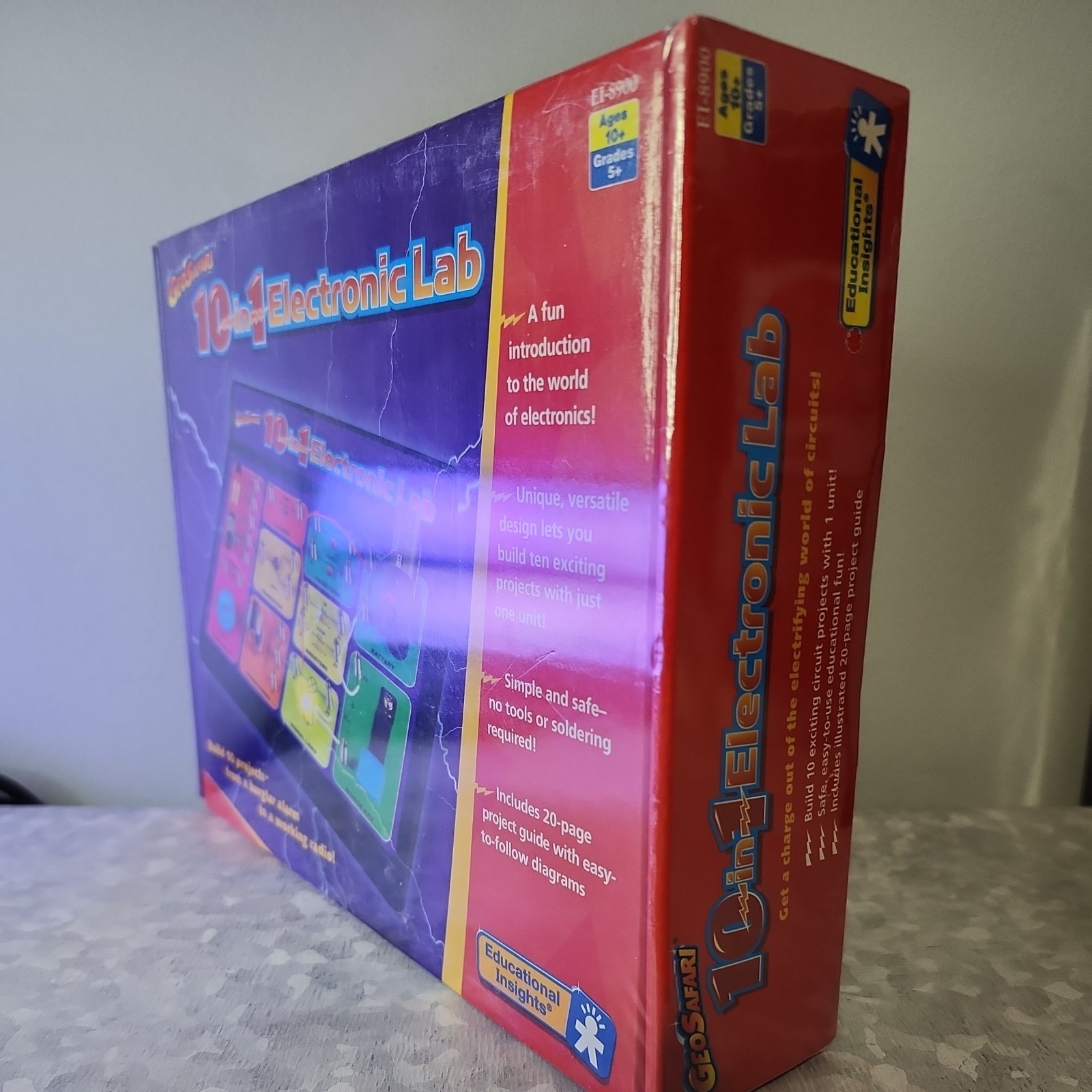 GeoSafari 10 in 1 Electronic Lab Educational Game (SEALED NIB)
