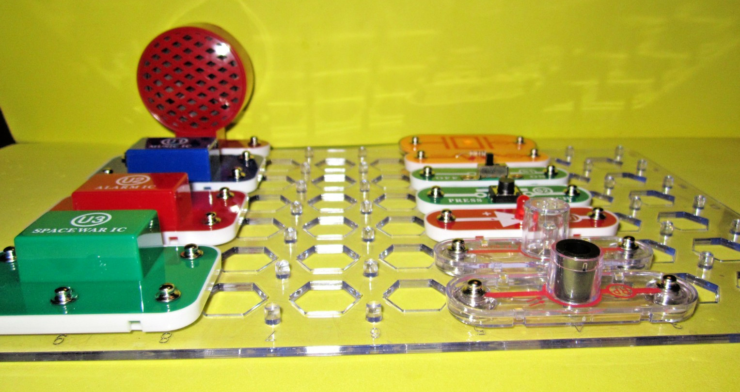 ELENCO Snap Circuits Replacement Part: Lot of 12 WC D1 U2 U1 U3 S2 S1 L1 RP R1