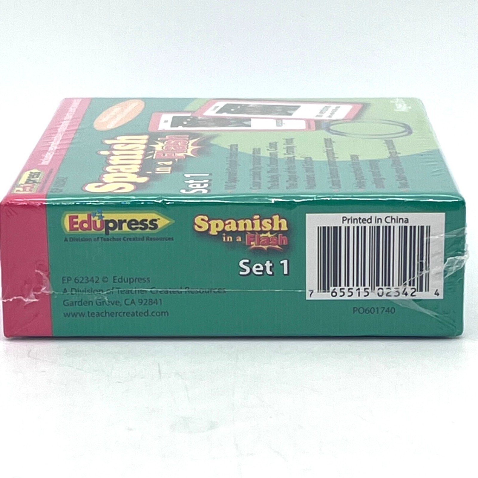 Spanish In A Flash Set 1 with 100 Flashcards Ages 5+ Edupress For Teachers NEW
