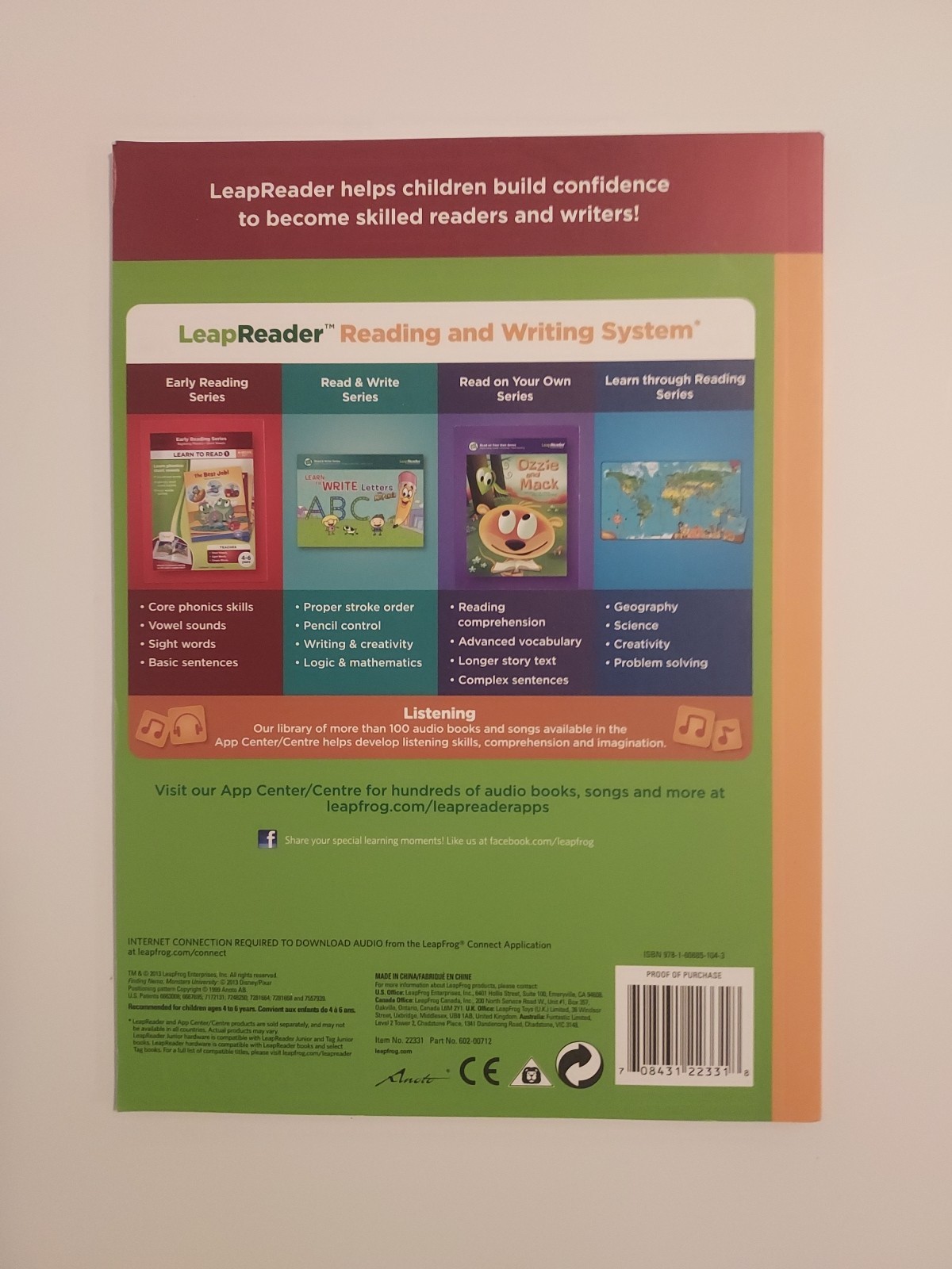 Leapfrog At the Lake in June (long u ) Compatible with Tag and LeapReader