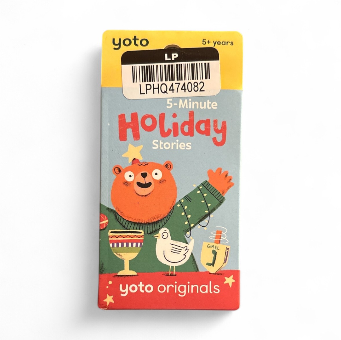 Yoto Originals 5-Minute Holiday Stories – Audio Card