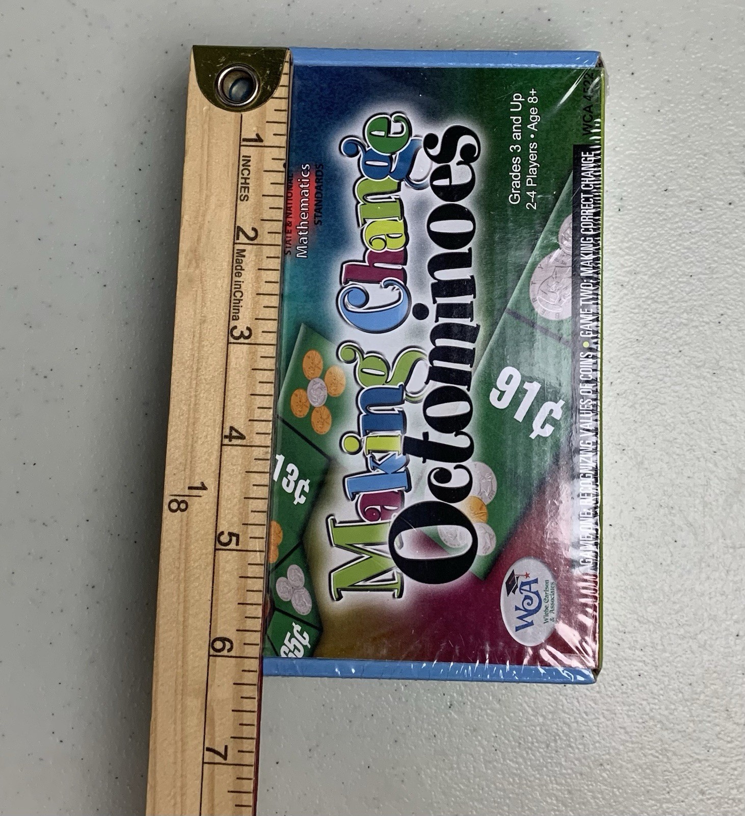 Making Change Octominoes – Learning Advantage – Grades 2 and Up – Brand New