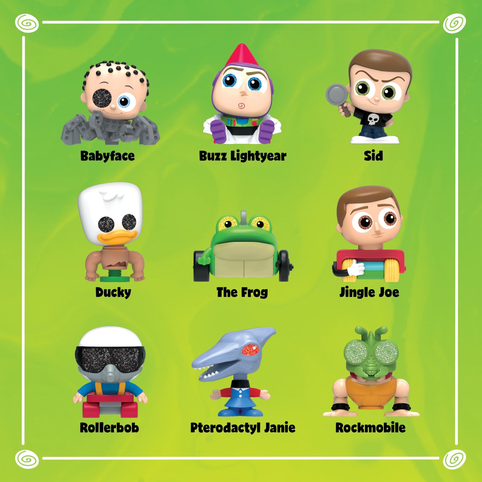 Disney Pixar Story Sid’s Collection Peek, 9 Exclusive Collectible Figures Inc…