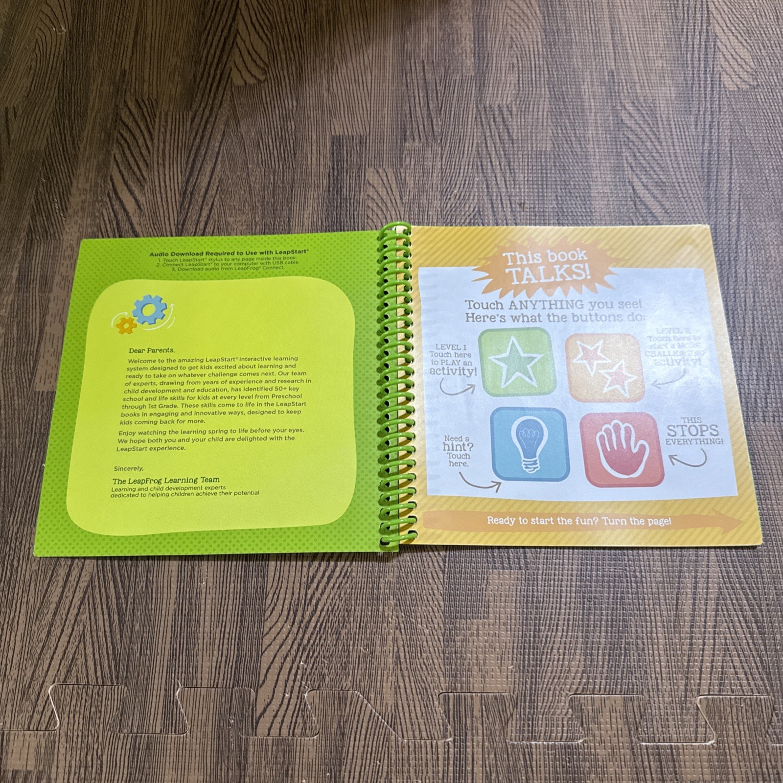LeapFrog Leap Start Preschool-1st Grade book — ADVENTURES IN LEARNING