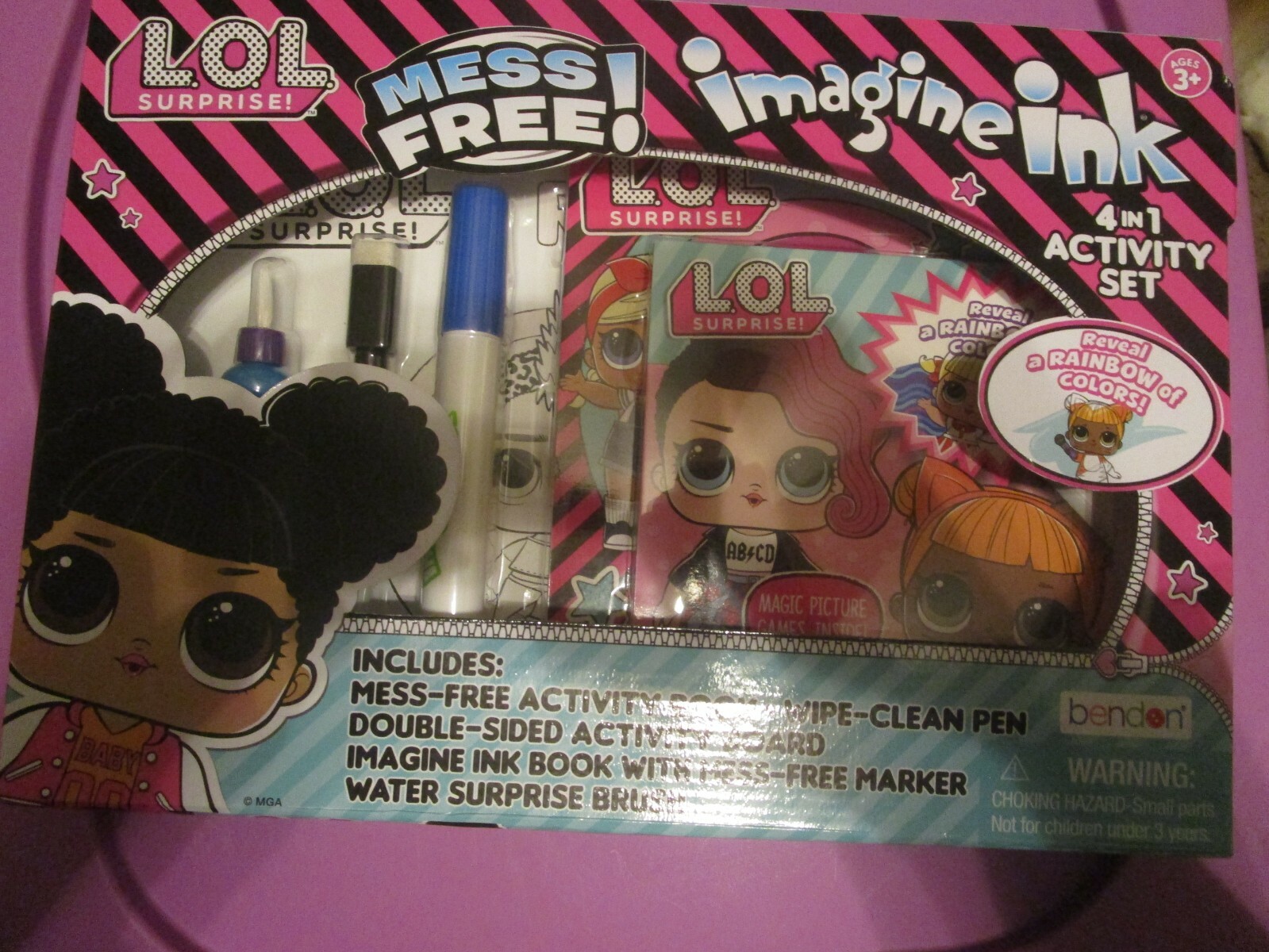 LOL Surprise Imagine Ink 4 In 1 Activity Set