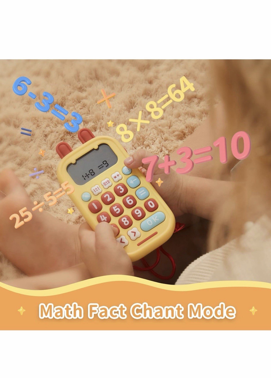Portable Math Toys for Practicing Addition, Subtraction, Multiplication and Divi