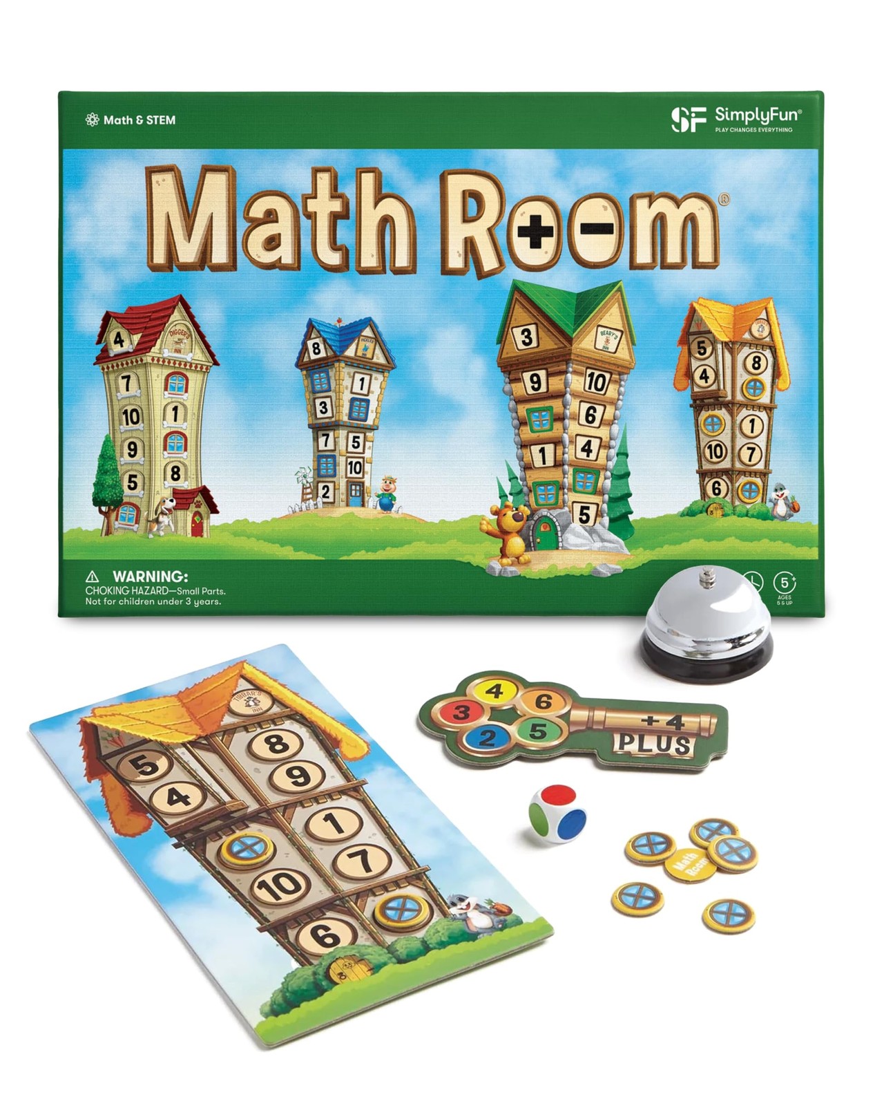 SimplyFun Math Room – Educational Game – Quick Thinking & Fun Games for Kids …