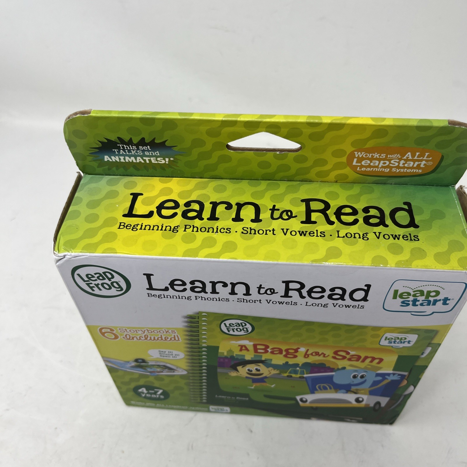Leap Frog LEARN TO READ Volume 1 6 Books for Ages 4-7 Leap Start 3D