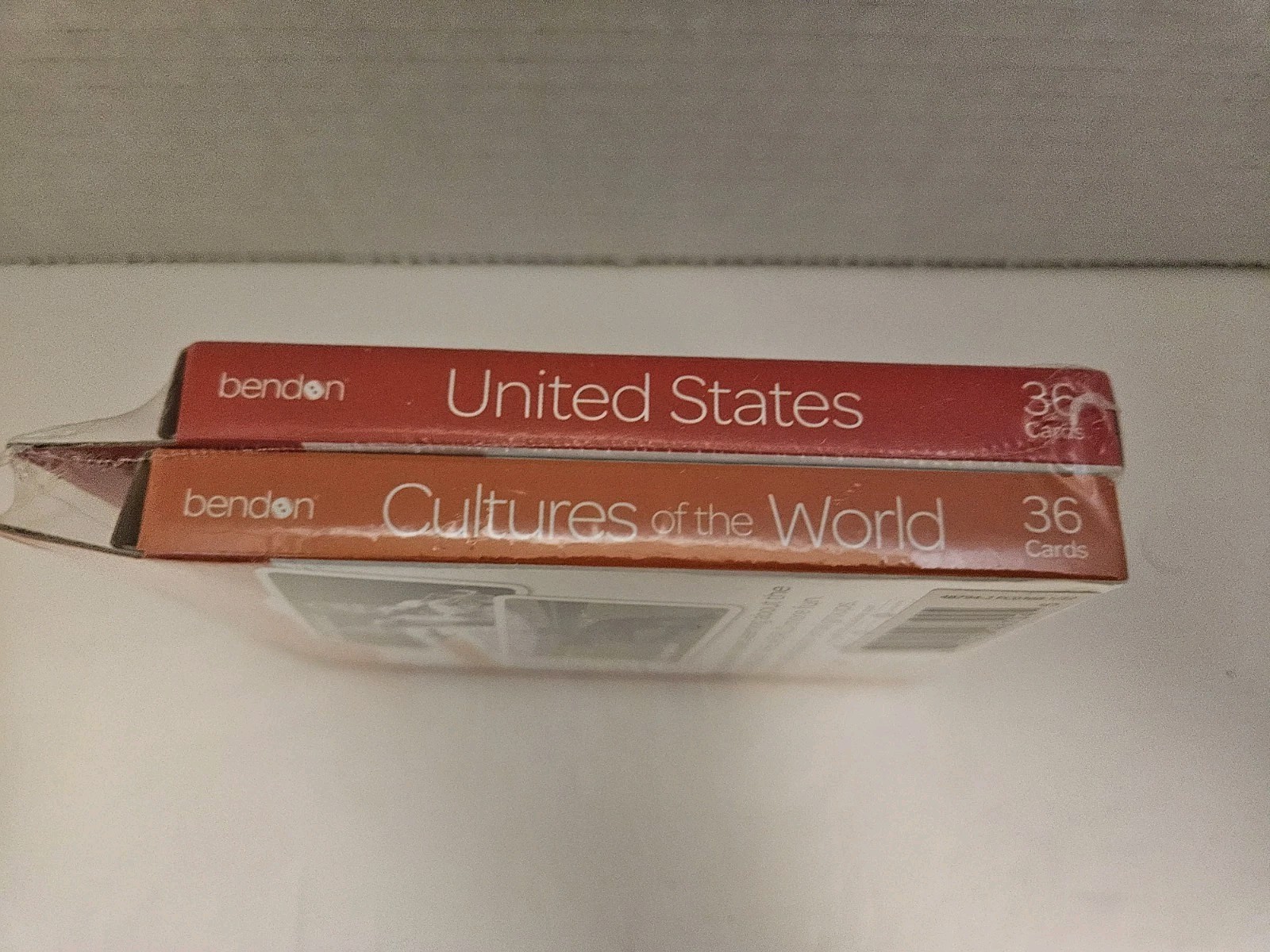 United States 50 Great States & Cultures of the World Flash Cards 2 Pack New