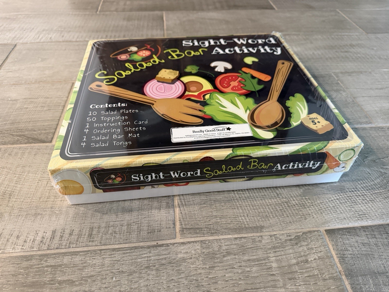 Sight Word Salad Bar Activity New Sealed Educational Homeschool