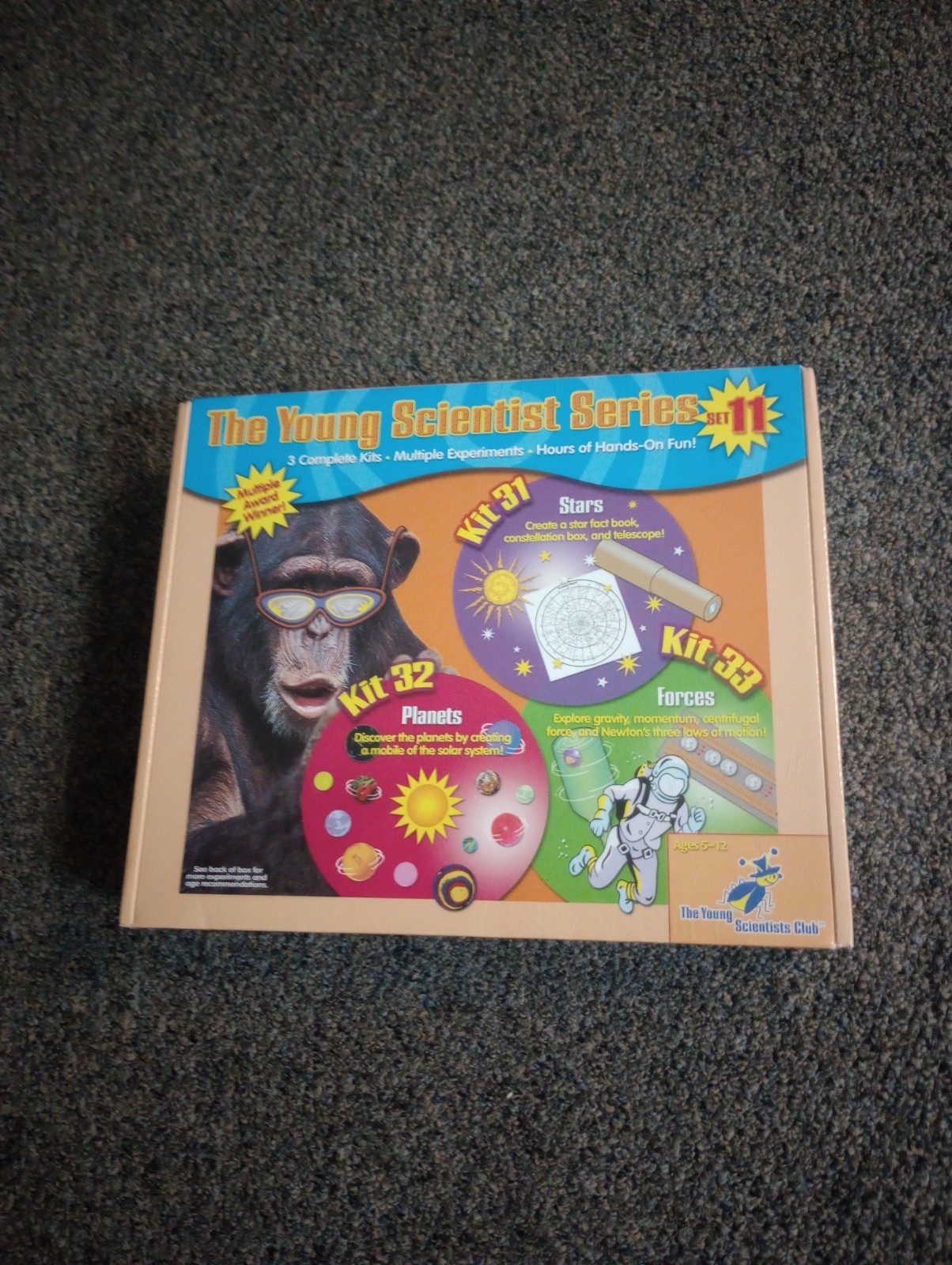 The Young Scientist Science Series Set 11 Kit 31-32-33 Age 5-12 NEW SEALED