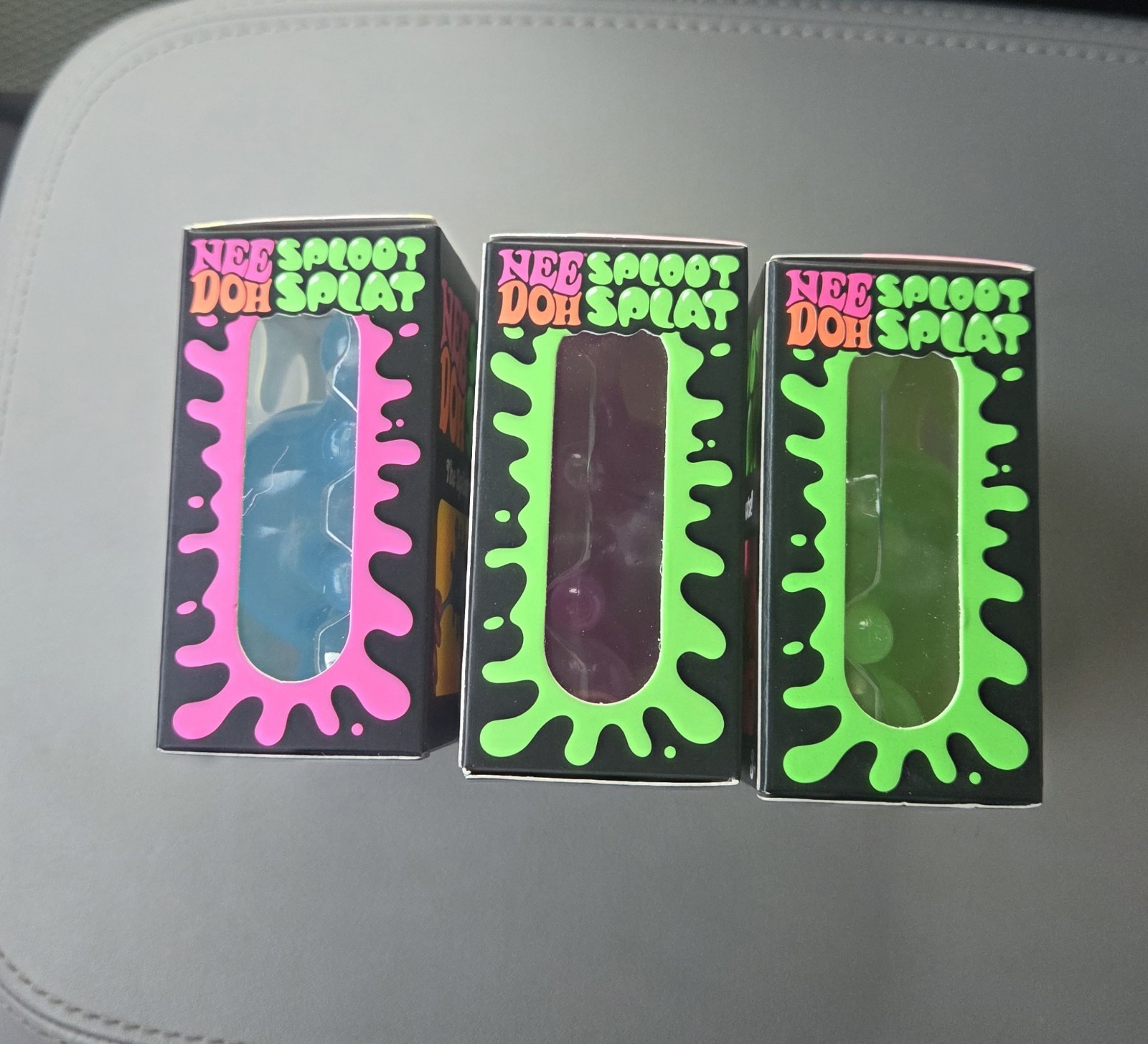 Needoh Sploot Splat Viral Squish Squeeze Toy Colors Vary