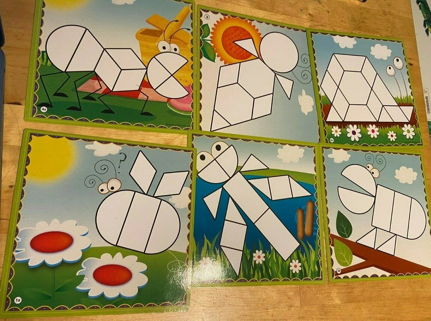 All Ready for Kindergarten: Readiness Kit – Replacement Pieces: 10 Puzzle Card