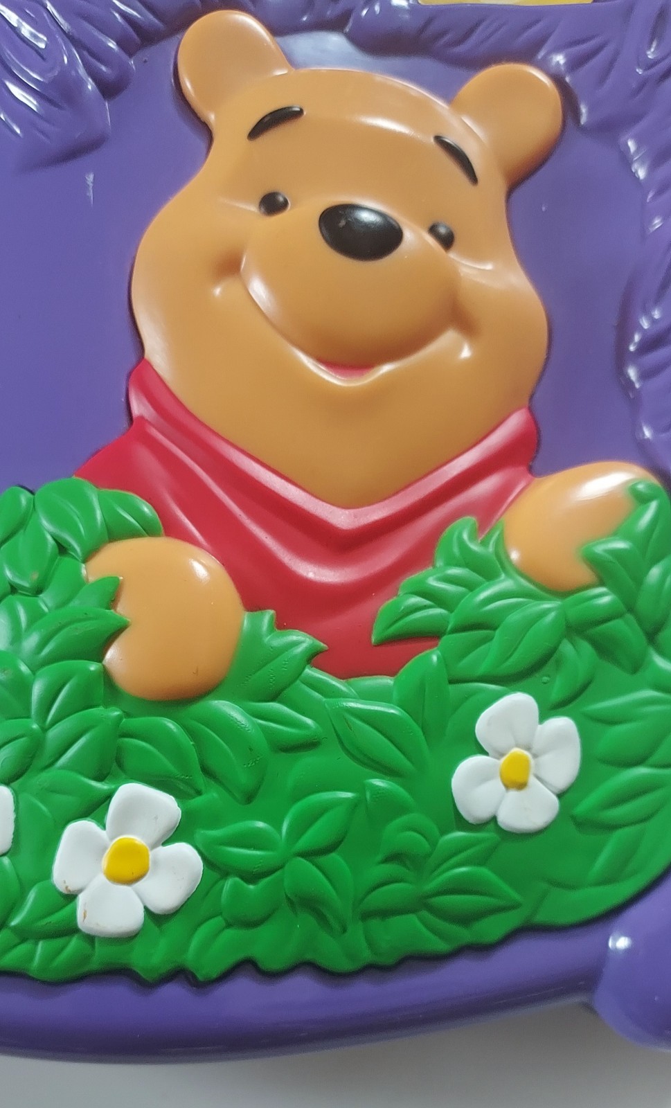 Vintage 1996 Talking Fun ABCs Winnie the Pooh Alphabet Learning Toy Book WORKS
